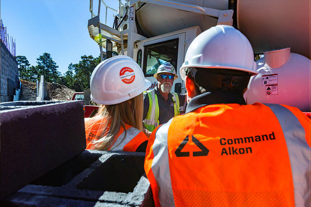carrerrs1 command alton employees on site with customer